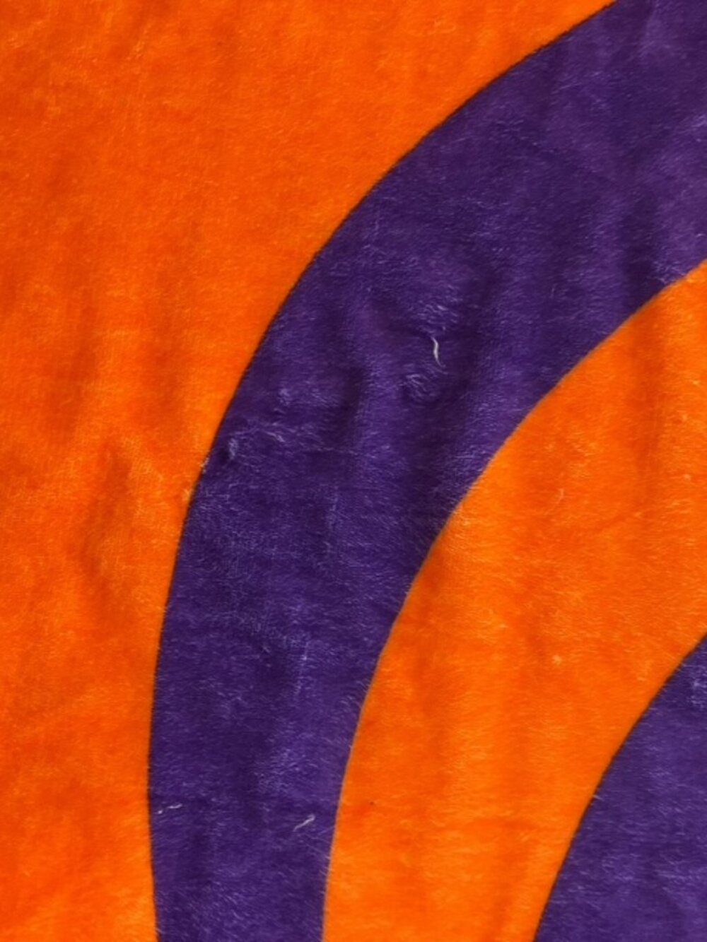 Clemson Tigers NCAA Snowman Sherpa Holiday Throw Blanket - Picture 6 of 7